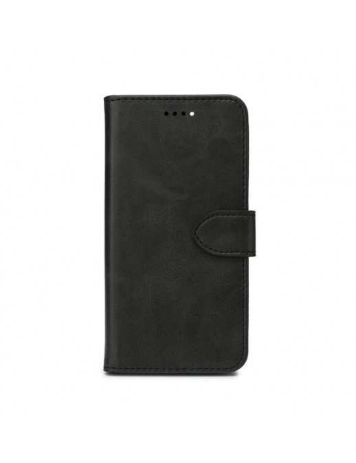 ES67110007-BULK ES67110007-BULK eSTUFF iPhone 15 WALES PU Wallet Cover - Black Apple iPhone 15