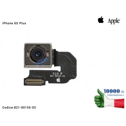821-00155-03 Fotocamera Posteriore [12MP] APPLE iPhone 6S+ Plus (A1634) (A1687) (A1699) Rear Back Camera