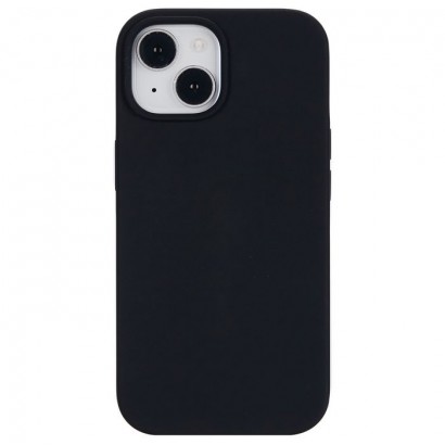 ES67120025 ES67120025 eSTUFF iPhone 15 INFINITE RIGA Silicone Cover - Black - 76% recycled material Apple iPhone 15