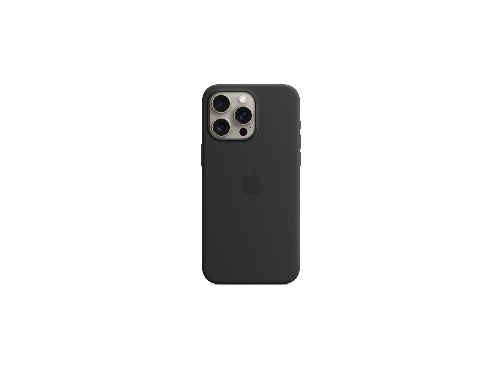 MT1M3ZM/A MT1M3ZM/A Apple Iphone 15 Pro Max Silicone Case With Magsafe - Black MT1M3ZM/A MT1M3ZM/A Apple Iphone 15 Pro Max Silicone Case With Magsafe - Black