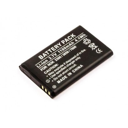 MBMOBILE1048 MBMOBILE1048 CoreParts Battery for Mobile 4Wh Li-ion 3.7V 1100mAh Black, Nokia BL-5C, BL-5CA, BL-5CB, BR-5C, NKB...