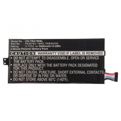 MBXTAB-BA122 MBXTAB-BA122 CoreParts Battery for Toshiba Tablet 14.8Wh Li-Pol 3.7V 5000mAh Black for Toshiba Tablet Regza AT1S...