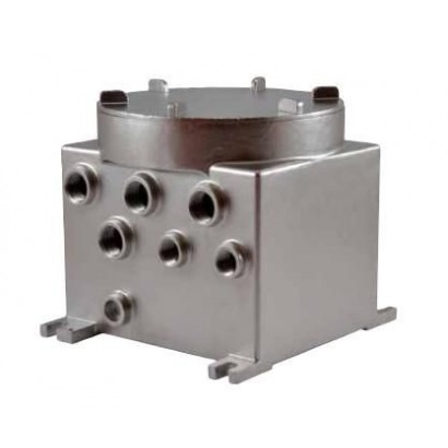 MBX1MAA MBX1MAA Pelco Explosion-proof communication box in AISI 316L stainless steel, 230Vac. ATEX Ex II 2G Ex db IIC T6..