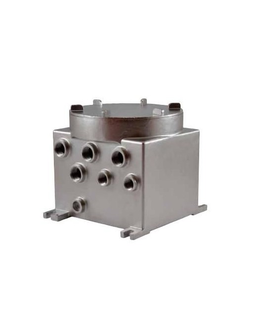 MBX1MAA MBX1MAA Pelco Explosion-proof communication box in AISI 316L stainless steel, 230Vac. ATEX Ex II 2G Ex db IIC T6..
