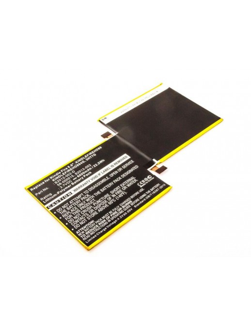 MBTAB0002 MBTAB0002 CoreParts Battery for Tablet & eBook 22.2Wh Li-Pol 3.7V 6000mAh 58-000015, S2012-002, S2012-002-D, S2012-...