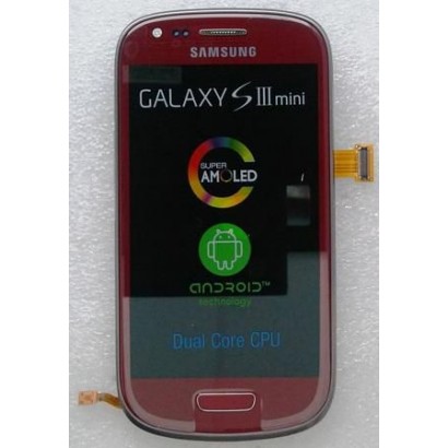 GH97-14204F GH97-14204F Samsung Samsung i8190 Galaxy S III mini, display, touchscreen, red Samsung Galaxy (Mobilephone) S3 Mi...