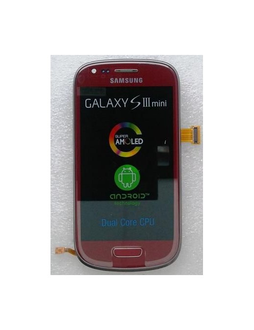 GH97-14204F GH97-14204F Samsung Samsung i8190 Galaxy S III mini, display, touchscreen, red Samsung Galaxy (Mobilephone) S3 Mi...