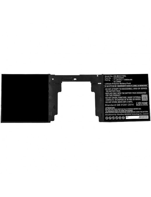 MBXTAB-BA065 MBXTAB-BA065 CoreParts Battery for Microsoft Tablet 61.34Wh Li-Pol 11.36V 5400mAh Black for Microsoft Tablet Sur...