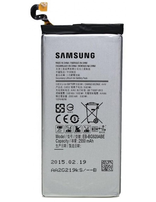EB-BG920ABE EB-BG920ABE Samsung EB-BG920ABE, 2550mAh, Li-Ion 99105289