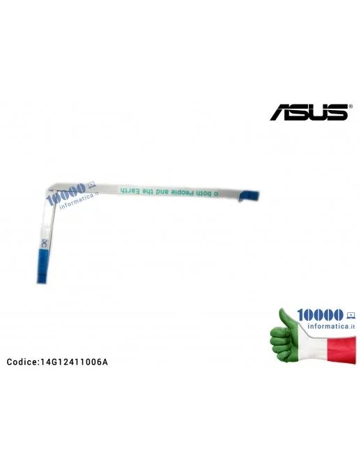 14G12411006A Cavo Collegamento Accensione Power FFC (6 PIN) [0,5mm x 116mm] ASUS K53 K53E K53SC K53SD K53SJ K53SV P53S X53E X...