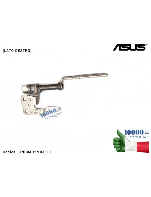 13NB04R2M03011 Cerniera Hinge [DX] ASUS ZenBook UX303 UX303L UX303LA UX303LN UX303LB UX303U UX303UA UX303UB [LATO DESTRO] 13N...