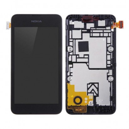 MSPP72169 MSPP72169 CoreParts Nokia Lumia 530 LCD Screen and Digitizer with Front Frame Assembly Black Nokia Mobile Lumia 530