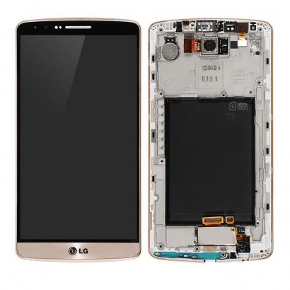 MSPP71782 MSPP71782 CoreParts LG G3 D850 LCD Screen and Digitizer with Front Frame Assembly Gold LG