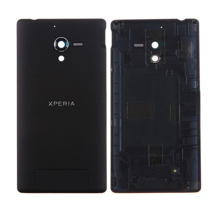 MSPP72480 CoreParts Sony Xperia ZL L35h Back Cover Black Sony Mobile Xperia ZL