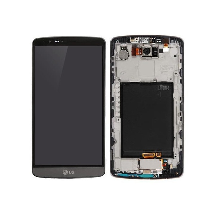 MSPP71781 CoreParts LG G3 D850 LCD Screen and Digitizer with Front Frame Assembly Gray LG Mobile G3 D850