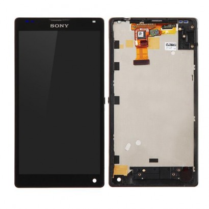 MSPP72478 MSPP72478 CoreParts Sony Xperia ZL L35h LCD Screen and Digitizer with Front Frame Assembly Black Sony Mobile Xperia ZL