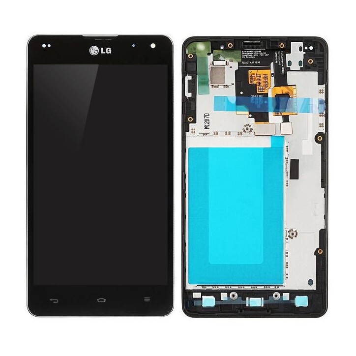 MSPP71938 CoreParts LG Optimus G LS970 LCD Screen and Digitizer with Front Frame Assembly Black LG Mobile Optimus G LS970