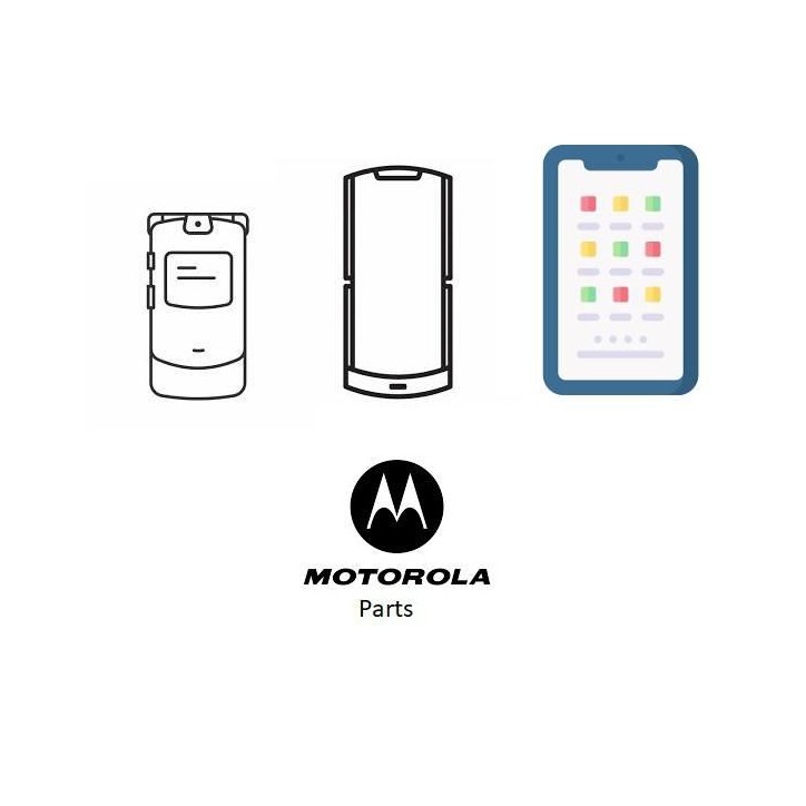 MSPP72599 CoreParts Motorola Moto G XT1032 Rear Frame (Single SIM Card Slot) Black Motorola Mobile Moto G XT1032