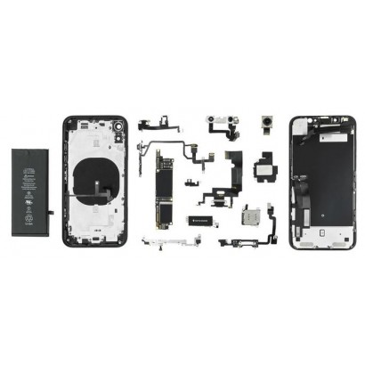 MSPP75506 MSPP75506 CoreParts iPhone iPhone XR Side Buttons Set+SIM Card Tray- White OEM New