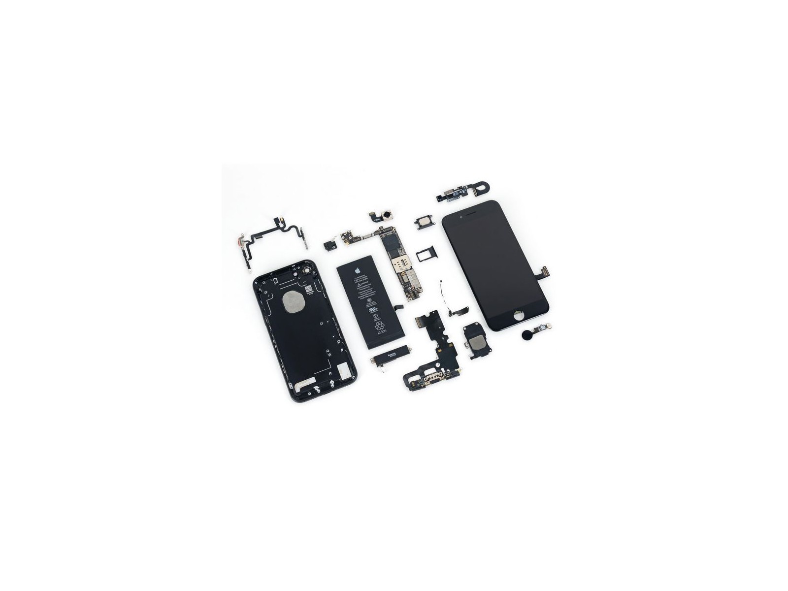 MSPP75479 MSPP75479 CoreParts iPhone iPhone 7G Side Buttons Set+SIM Card Tray - Gold OEM New
