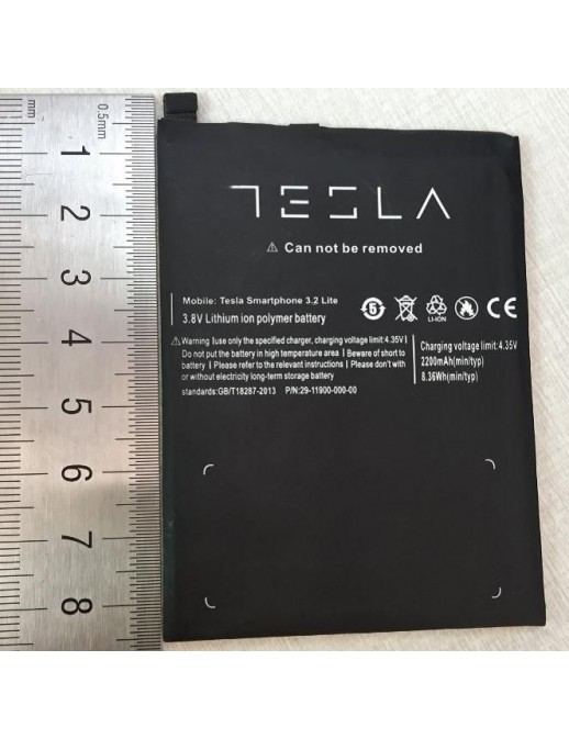 MSPP8035 MSPP8035 CoreParts Battery for Tesla Mobile 8.36Wh Li-ion 3.8V 2200mAh, Tesla Smartphone 3.2 Lite