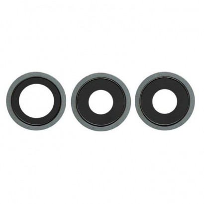 MOBX-IP12PROMAX-21 MOBX-IP12PROMAX-21 CoreParts Apple iPhone 12 Pro Max Rear Camera Holder with Lens (3pcs/set) - Graphite iP...