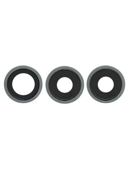 MOBX-IP12PROMAX-21 MOBX-IP12PROMAX-21 CoreParts Apple iPhone 12 Pro Max Rear Camera Holder with Lens (3pcs/set) - Graphite iP...