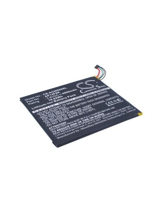 TABX-BAT-ACW850SL TABX-BAT-ACW850SL CoreParts Battery for Acer Mobile 18.62Wh Li-ion 3.8V 4900mAh, for ICONIA ONE 8, ICONIA T...