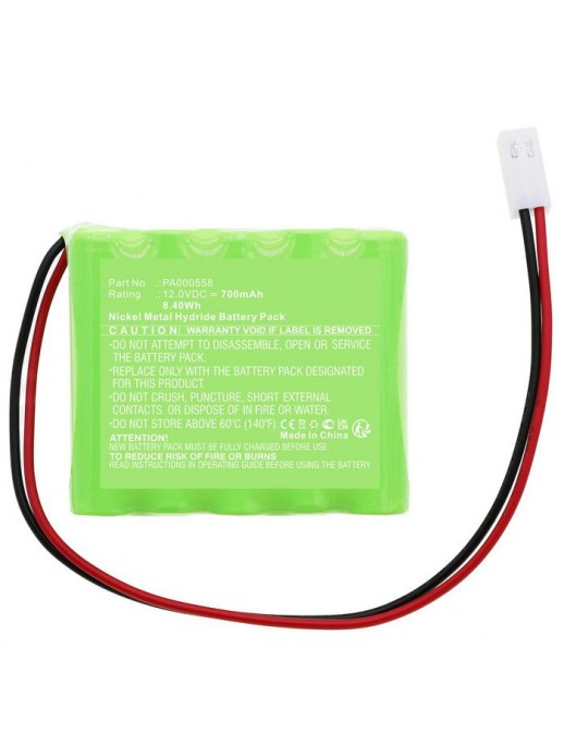 MBXSMH-BA017 MBXSMH-BA017 CoreParts Battery for Roma Smart Home 8.40Wh Ni-MH 12.0V 700mAh Green for Roma Rollladen 4508470 PA...