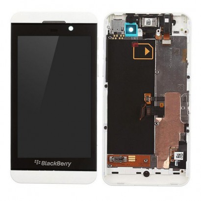 MSPP70257 MSPP70257 CoreParts BlackBerry Z10 LCD Screen and Digitizer with Front Housing Assembly (3G Version) White BlackBer...