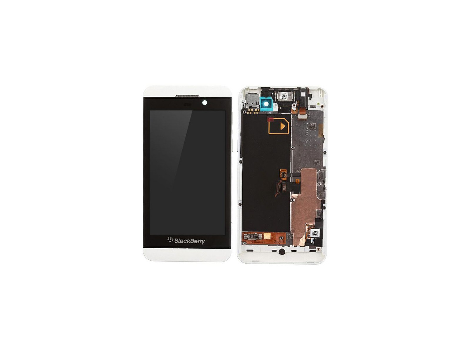 MSPP70257 MSPP70257 CoreParts BlackBerry Z10 LCD Screen and Digitizer with Front Housing Assembly (3G Version) White BlackBer...