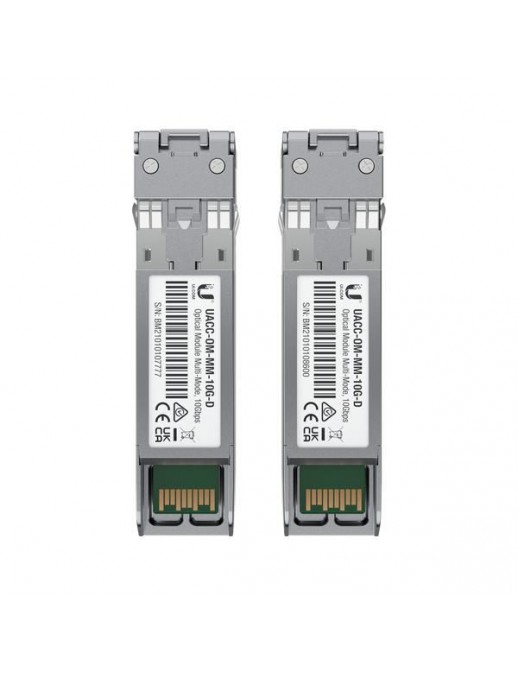 UACC-OM-MM-10G-D-2 UACC-OM-MM-10G-D-2 Ubiquiti LC, 850nm, 10Gbps, 0.8W, 300m 835616 Metal