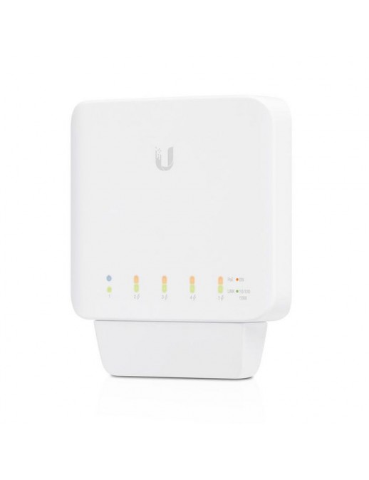 USW-FLEX-3 USW-FLEX-3 Ubiquiti Managed, L2, 5x Gigabit Ethernet, PoE, 122.5 x 107.1 x 28 mm, White, 3-pack