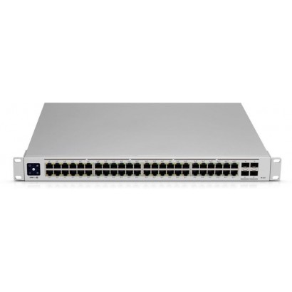 USW-PRO-48 USW-PRO-48 Ubiquiti 48x Gigabit Ethernet, 4x 10G SFP+, L2/L3, 1.3" Touch, 176Gbps, 60W 827894