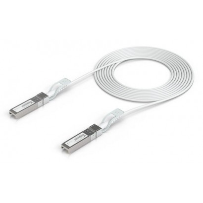 UACC-UPLINK-SFP28-3M UACC-UPLINK-SFP28-3M Ubiquiti Uplink Cable, SFP28 to SFP28, PVC, white, 3 m