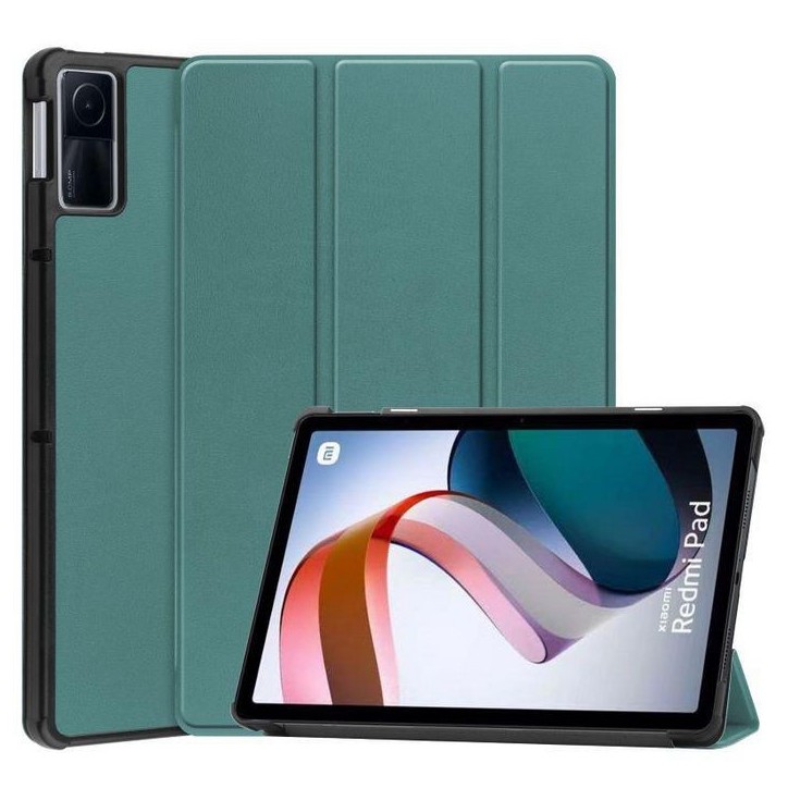 TABX-XMI-COVER4 CoreParts Cover for Xiaomi Redmi Pad 10.61 2022. Tri-fold Caster Hard Shell Cover with Auto Wake Function - Dark