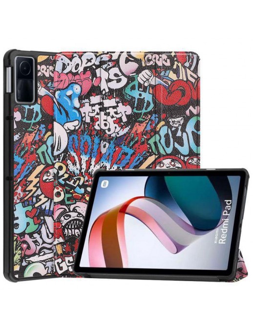 TABX-XMI-COVER9 TABX-XMI-COVER9 CoreParts Cover for Xiaomi Redmi Pad 10.61 2022. Tri-fold Caster Hard Shell Cover with Auto W...