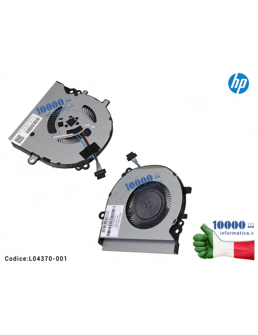 L04370-001 Ventola Fan CPU HP ProBook 430 435 G5 - L04370-001 Ventola Fan CPU HP ProBook 430 G5 435 G5 L04370-001 NS65B02-17A17