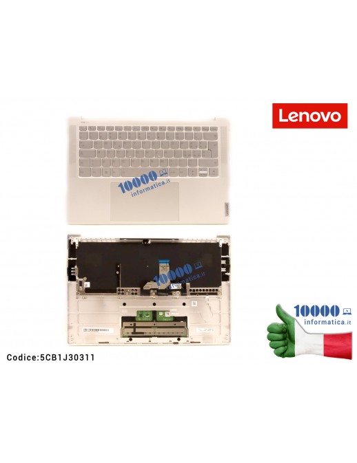5CB1J30311 Tastiera Italiana Completa di Top Case Superiore LENOVO Yoga Slim 7 ProX 14IAH7 (82TK) 5CB1J30311 FRU5CB1J30311 [S...