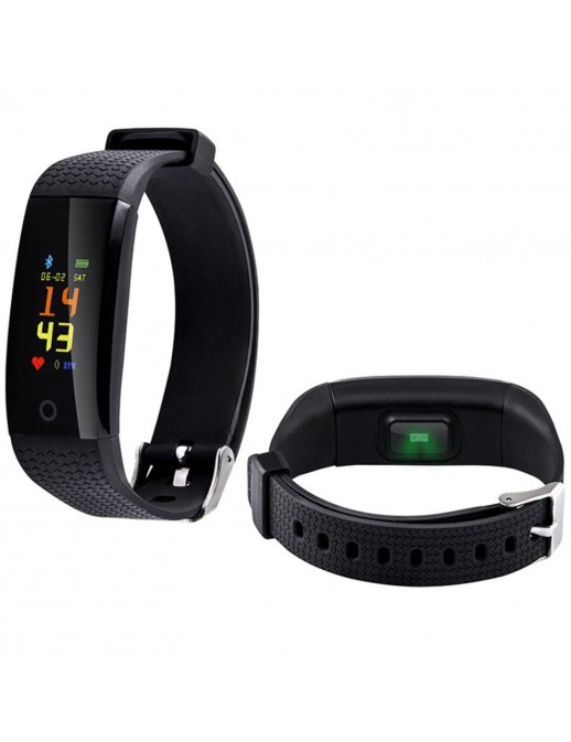 KTM46410 Activity Tracker Band T-Band Libra S5 Smartwatch Nero