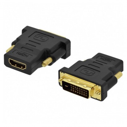 DVI-HDF LinQ Adattatore Video da DVI-D (24+1) Maschio a HDMI Femmina