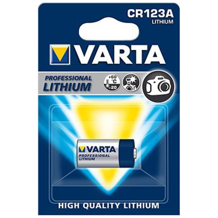 Varta Batteria Pila Al Litio CR 123 A 3V