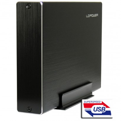 LC-35U3-BECRUX LC-Power Box Esterno Per Hard Disk 3.5" SATA USB 3.0 LC-35U3 Becrux