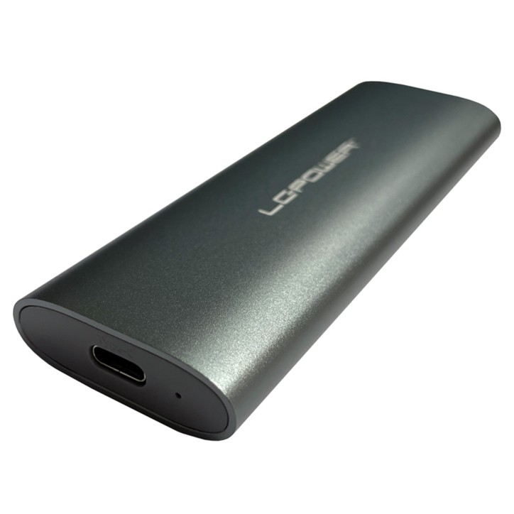 LC-Power Box Esterno Per SSD M.2 NVMe e SATA USB Type C Gen 2x1 LC-M2-C-MULTI-2