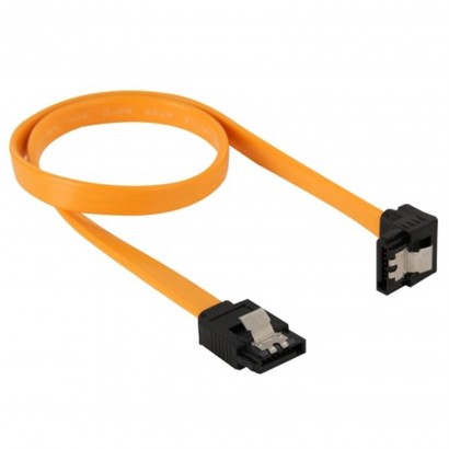 SATADATA Cavo SATA Maschio Maschio Con Clip Di Blocco 40 Centimetri