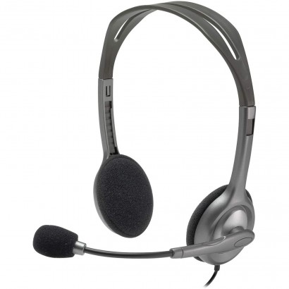 981-000271 Logitech H110 Cuffie Headset Stereo con Microfono