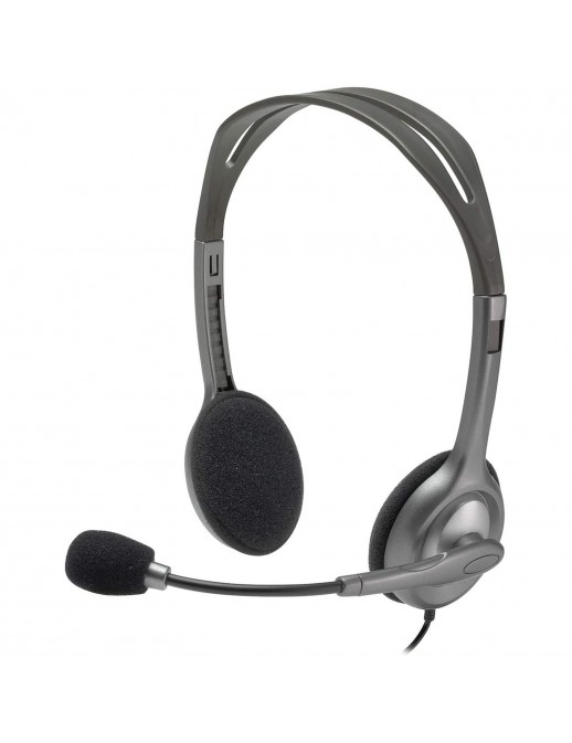 981-000271 Logitech H110 Cuffie Headset Stereo con Microfono