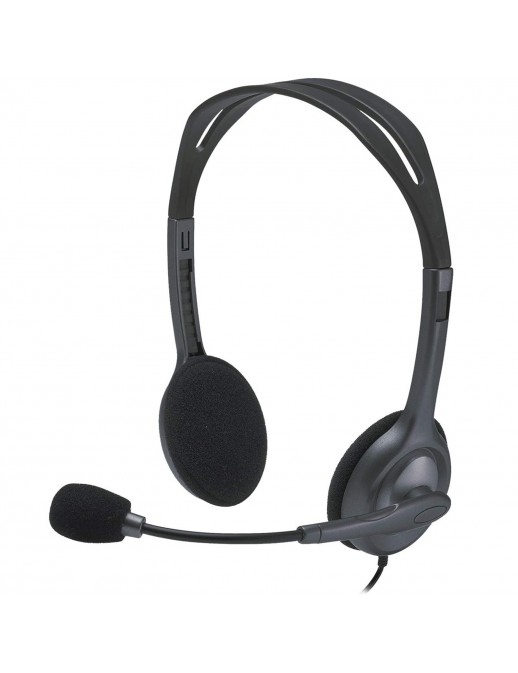 981-000593 Logitech H111 Cuffie Headset Stereo con Microfono