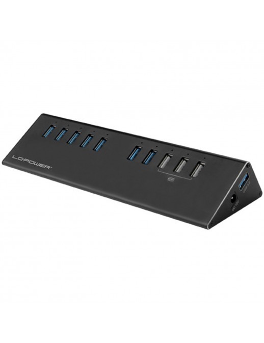 LC-HUB-ALU-2B-10 LC-Power Docking Station HUB USB 3.0 HUB-ALU-2B-10