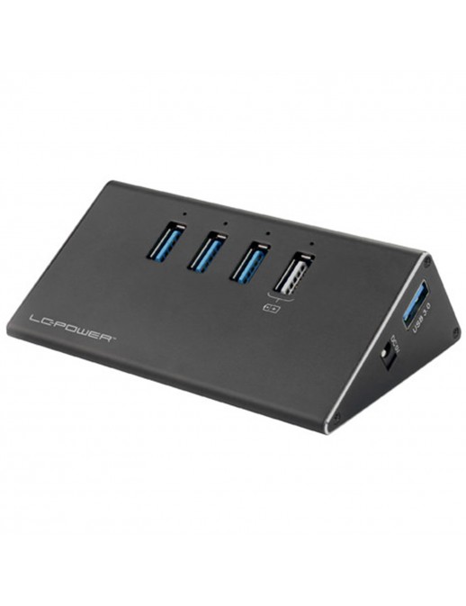 LC-HUB-ALU-2B-4 LC-Power Docking Station HUB USB 3.0 LC-HUB-ALU-2B-4